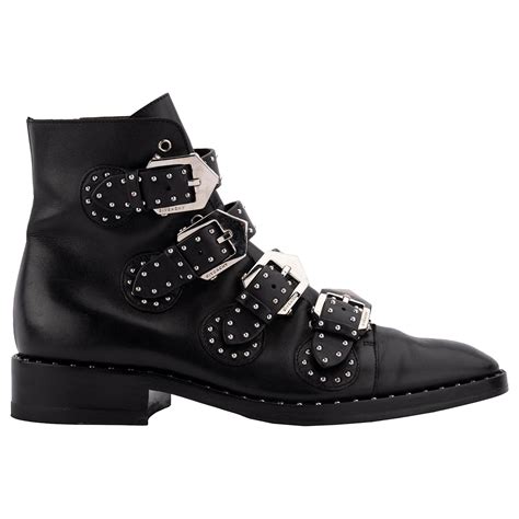 givenchy metal buckle shoes|givenchy sandal boots.